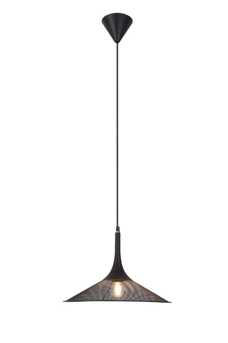 CANDELLUX 50101204 LAMPA WISZACA KIRUNA M 1 CZARNY 110x36x36
