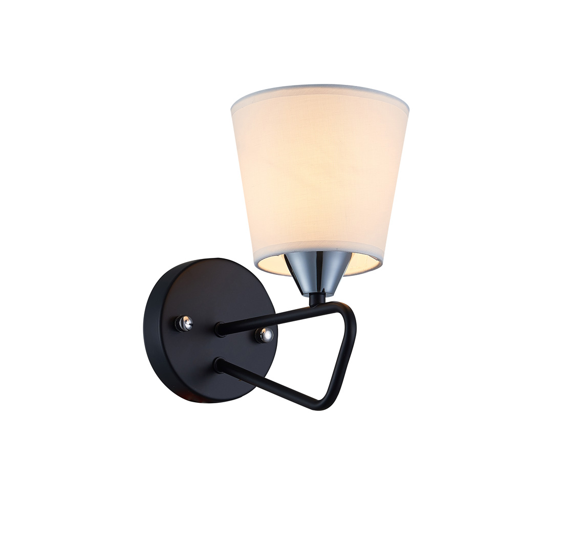CANDELLUX 50401090 KINKIET MORLEY 1 CZARNY