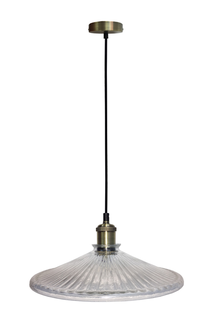 CANDELLUX 50101272 LAMPA WISZĄCA CHESTER 300mm 1 BEZBARWNY PATYNA