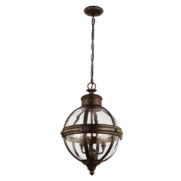 ELSTEAD ADAMS FE/ADAMS/3P BRZ 3lt Pendant Chandelier