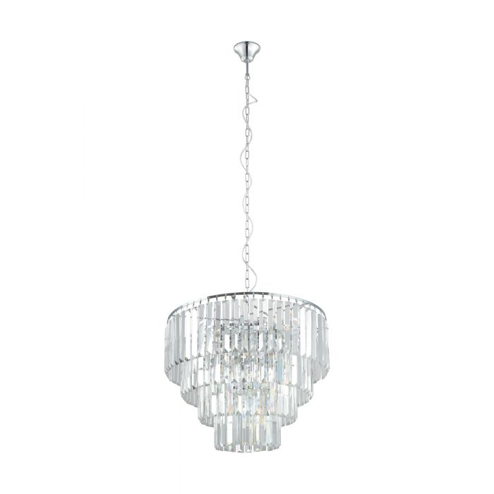 EGLO 39514 LAMPA AGRIGENTO OPRAWA WISZĄCA HL/7 E14 CHROM M.KRISTALLEN AGRIGENTO