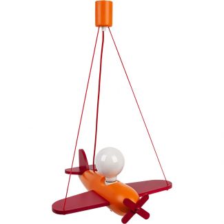 HELLUX 1042318 Lampa wisząca Clipper  czerwono-pomarańczowy