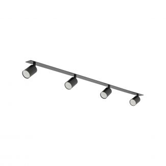 TK-LIGHTING 10801 NEX BLACK 4XGU10 LAMPA SUFITOWA PODTYNKOWA