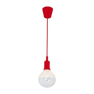 MILAGRO ML462 LAMPA WISZĄCA BUBBLE RED 5W E14 LED CZERWONA