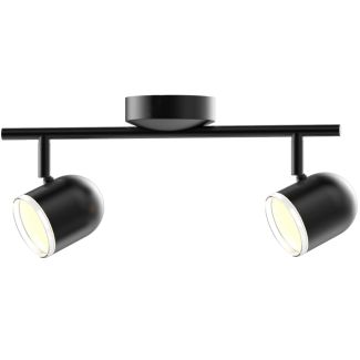 Polux 318350 Lampa ścienno-sufitowa ruchoma LED RAWI 2 Czarna