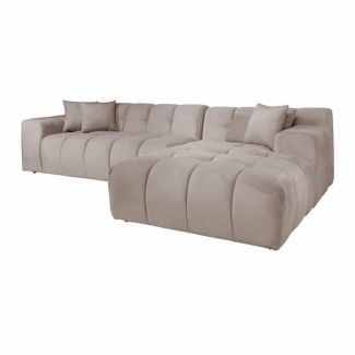 RICHMOND S5137 KHAKI VELVET sofa CUBE R