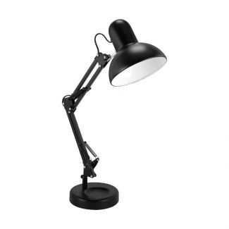 IDEUS 04790 GRAFEN E27 BLACK Lampka biurkowa