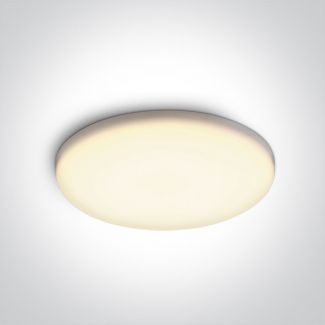 ONE LIGHT 10130CF/W Kilinia 4 biały bezramkowy downlight LED IP65 3000K 30W