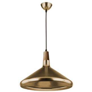 AZZARDO AZ1668 IDA L ANONISED GOLD DECORATIVE LAMP
