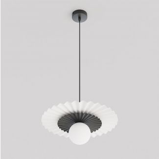 EMIBIG 1730/1 UMBRA 1 WHITE-BLACK lampa wisząca