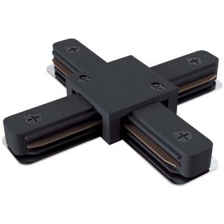 MAYTONI TRA001CX-11B Single phase track system Accessories for tracks Track Lighting Accessory Black łącznik 1-fazowy