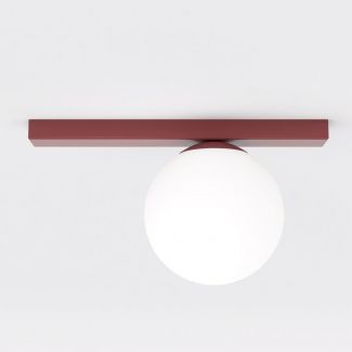 EMIBIG 1713/1 FIT 1 BURGUNDY OPAL Lampa sufitowa