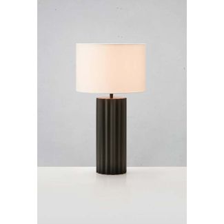 MARKSLOJD 108670 HASHIRA lampa stołowa  1L Black/Offwhite