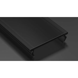 LED LABS 11-2077-30 Klosz do profilu LED LUMINES DOUBLE PMMA czarny 3 m