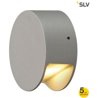 SLV 231012 PEMA LED lampa ścienna, srebrnoszary, 1x 3,3W, 3200K - SUPER PROMOCJA