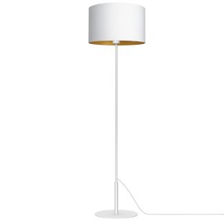 LUMINEX 3453 oprawa przenośna Arden lampa podłogowa biały złoty