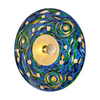 KOLARZ 0415.61XXL.V1.3.BG LUNA lampa ścienna złoto 24K