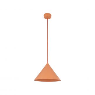 TK-LIGHTING 11384 CONO M SALMON LAMPA WISZĄCA 1XE27