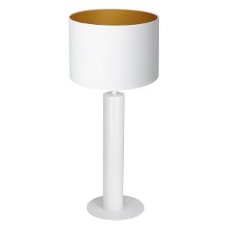 LUMINEX 3662 oprawa przenośna Table lamps lampa stołowa biały złoty