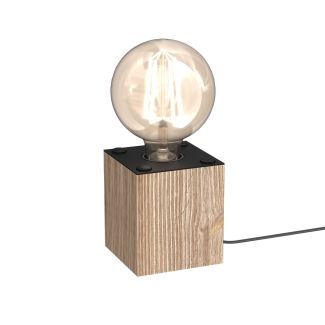 LUMINEX 785 oprawa przenośna Soder lampa stołowa naturalne drewno