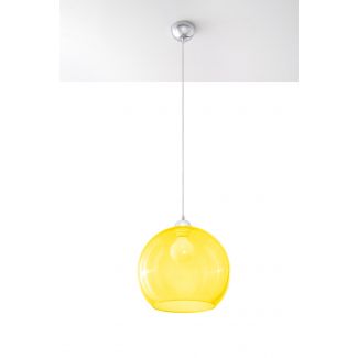 SOLLUX Lampa wisząca BALL żółta SL.0252