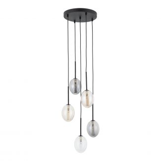 TK-LIGHTING 10844 PEARL MIX LAMPA WISZACA 5XG9