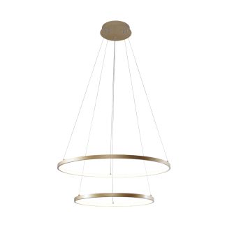 ZUMALINE 18140GD-2 BRENO LAMPA WISZĄCA ZŁOTA/GOLD