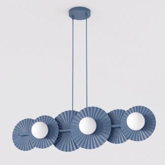 EMIBIG 1827/6 UMBRA 6 DUSTY BLUE Lampa wisząca