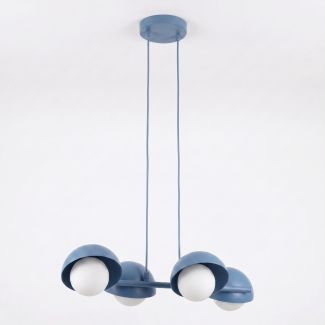 EMIBIG 1833/4 BOOM 4 DUSTY BLUE Lampa wisząca