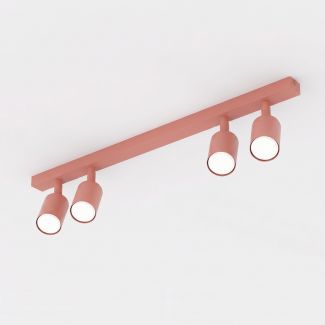 EMIBIG 1837/4 FLASH 4 CORAL Lampa sufitowa