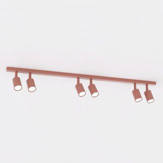 EMIBIG 1837/6 FLASH 6 CORAL Lampa sufitowa