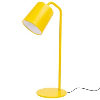 King Home MT7097-1.YELLOW Lampa biurkowa FLAMING TABLE żółta