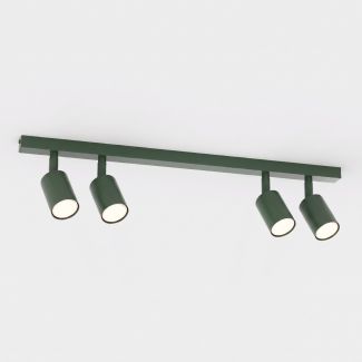 EMIBIG 1838/4 FLASH 4 OLIVE GREEN Lampa sufitowa