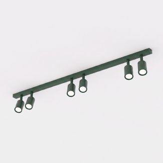 EMIBIG 1838/6 FLASH 6 OLIVE GREEN Lampa sufitowa
