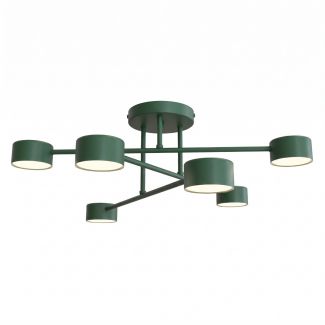 EMIBIG 1841/6 HALO 6 OLIVE GREEN Lampa sufitowa