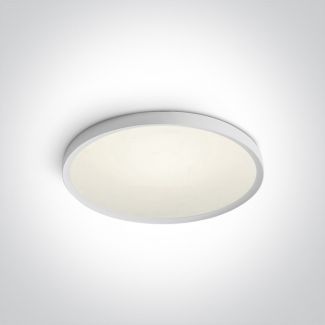 ONE LIGHT 62152/W/C Afroxilia biały plafon LED 4000K 40W