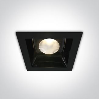 ONE LIGHT 50130B/B/W Azalas 3 czarny downlight LED 3000K 30W 750mA