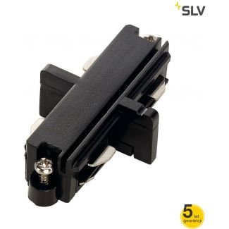 SLV 143090 Łącznik elektryczny do 1-F szyny czarny łącznik 1-fazowy