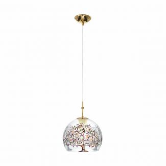 KOLARZ 0392.31S.3.AL.MT LUNA lampa wisząca złoto 24K