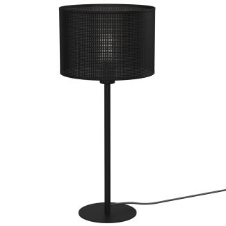 LUMINEX 5243 oprawa przenośna Loft shade lampa stołowa czarny