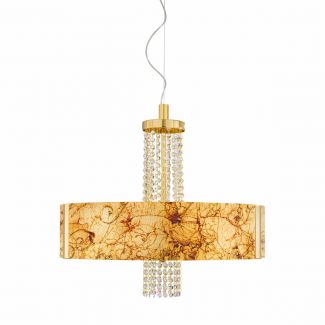 KOLARZ 0345.36.3.ME.AU.OKPT EMOZIONE lampa wisząca złoto 24K