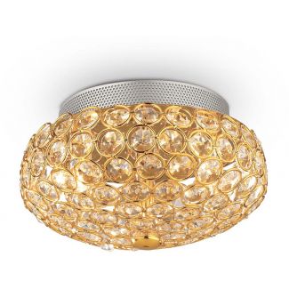 IDEAL LUX KING PL3 ORO 075402