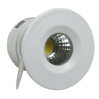 CANDELLUX 2258966 SH-14 WH 3W LED 230V BIAŁY oczko sufitowe lampa sufitowa HERMETYCZNA IP65 odporna na wilgoć