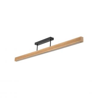 TK-LIGHTING 11691 VIGA WOOD LED SOSNA SZCZOTKOWANA POSTARZANA LAMPA SUFTOWA