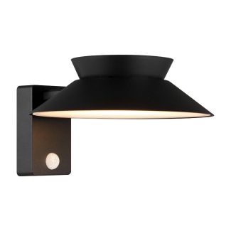 NORDLUX 2418071003 Justina Solar | lampa ścienna | czarny