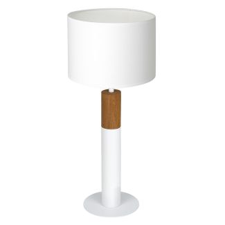 LUMINEX 3588 oprawa przenośna Table lamps lampa stołowa biały brązowy