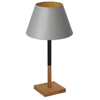 LUMINEX 3751 oprawa przenośna Table lamps lampa stołowa czarny brązowy szary złoty