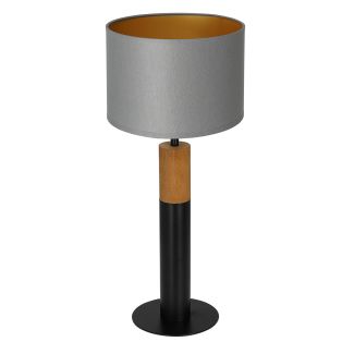 LUMINEX 3592 oprawa przenośna Table lamps lampa stołowa czarny brązowy szary