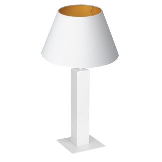 LUMINEX 3610 oprawa przenośna Table lamps lampa stołowa biały złoty