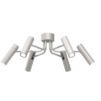 LUMINEX 290 plafon ramiona Axion grey/chrome 6xGU10